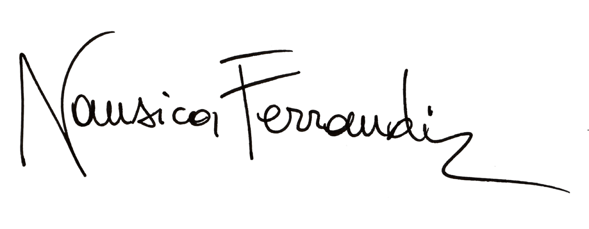 Firma di Nausica Ferrandi